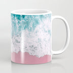 Turquoise Sea Pastel Beach Coffee Mug Gallery Image 1