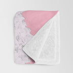 Turquoise Sea Pastel Beach Throw Blanket Gallery Image 3