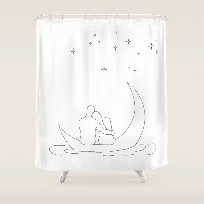 Honeymoon Shower Curtain Gallery Image 1