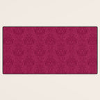 Pineapple Deco // Raspberry Swirl Desk Mat Gallery Image 3