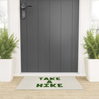 Take a Hike in Green and Beige Welcome Mat Gallery Image 3