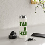Take a Hike in Green and Beige Water Bottle Gallery Image 4