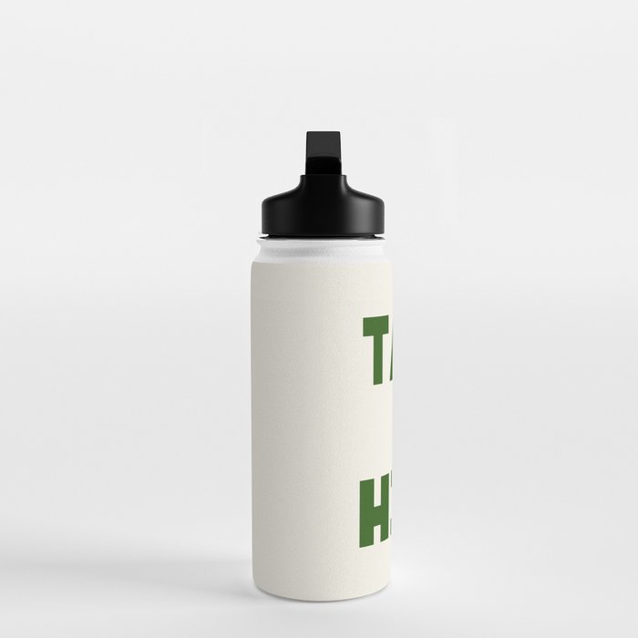 Take a Hike in Green and Beige Water Bottle Gallery Image 3