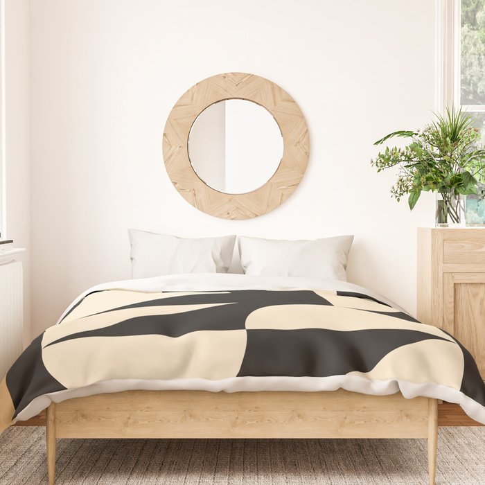 Modern geometric shapes 45 Duvet Cover Gallery Image 3