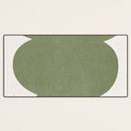 Greeny Modern Form Desk Mat Gallery Image 3
