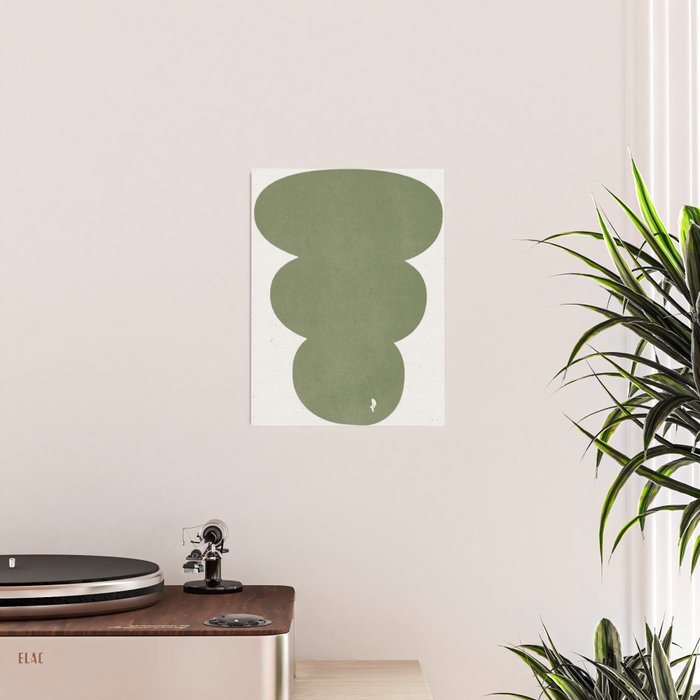 Greeny Modern Form Poster Gallery Image 2