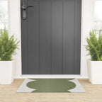 Greeny Modern Form Welcome Mat Gallery Image 3