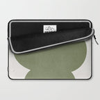 Greeny Modern Form Laptop Sleeve Gallery Image 2