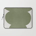 Greeny Modern Form Laptop Sleeve Gallery Image 1