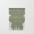 Greeny Modern Form Wall Hanging Gallery Image 1