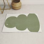 Greeny Modern Form Rug Gallery Image 1