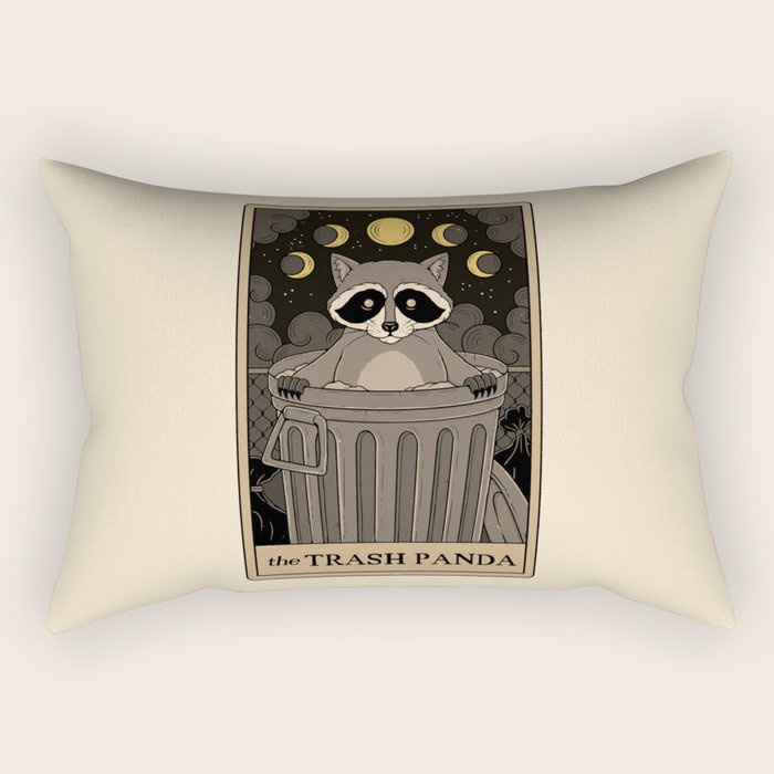 The Trash Panda Rectangular Pillow Gallery Image 1