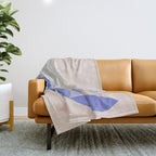 Petals #4 Throw Blanket Gallery Image 1