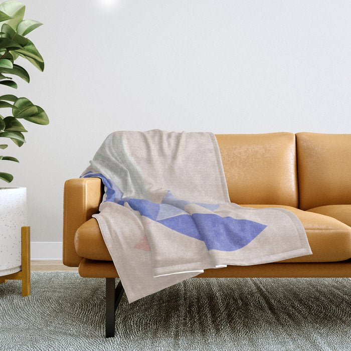 Petals #4 Throw Blanket Gallery Image 1