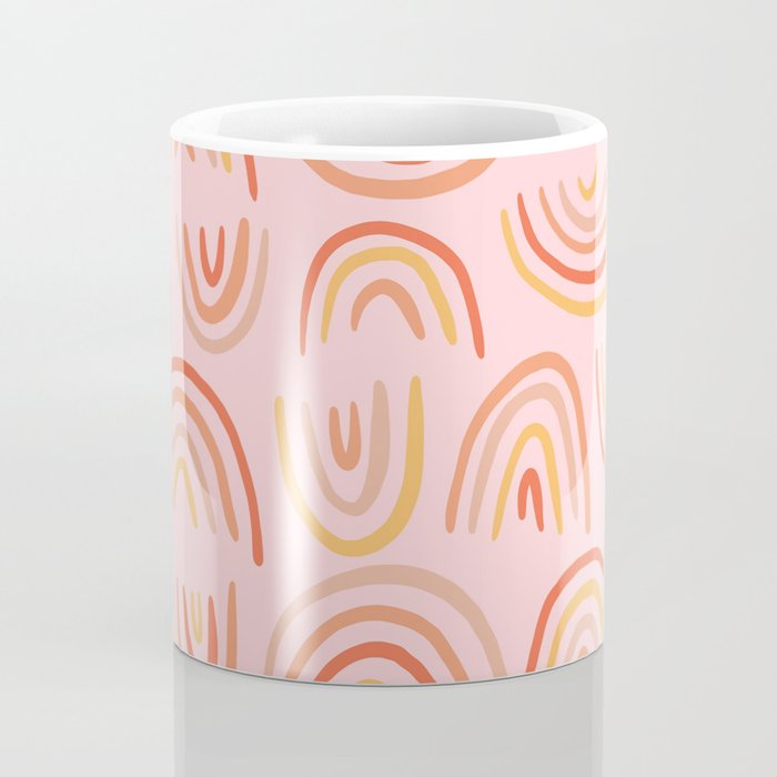 Rainbow Print Coffee Mug Gallery Image 4