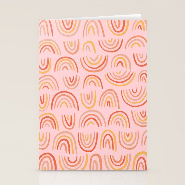 Rainbow Print Stationery Card Gallery Image 2
