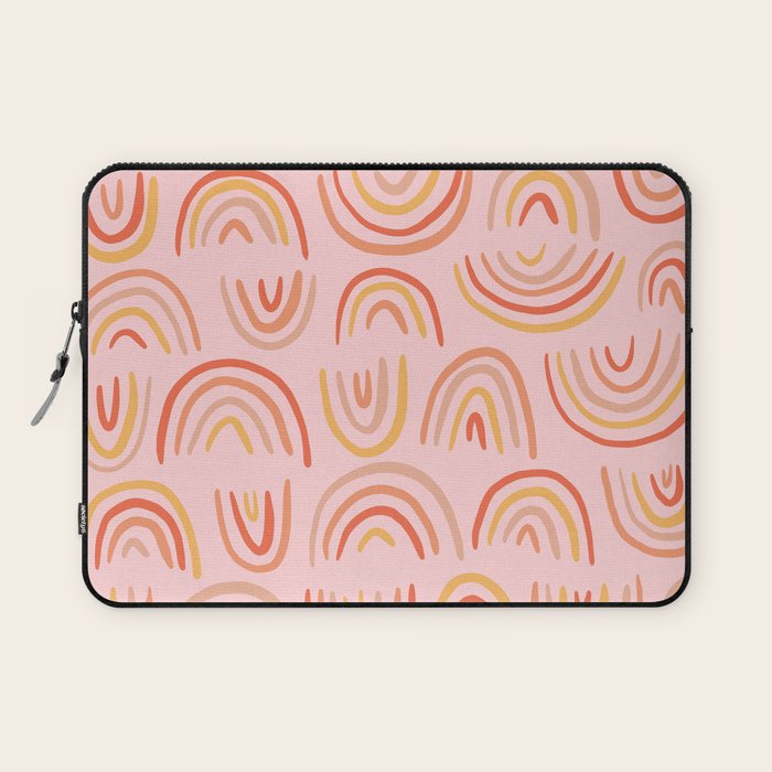 Rainbow Print Laptop Sleeve Gallery Image 1