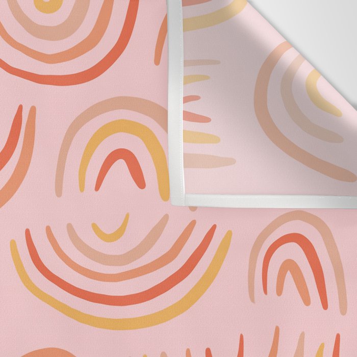 Rainbow Print Wall Tapestry Gallery Image 3