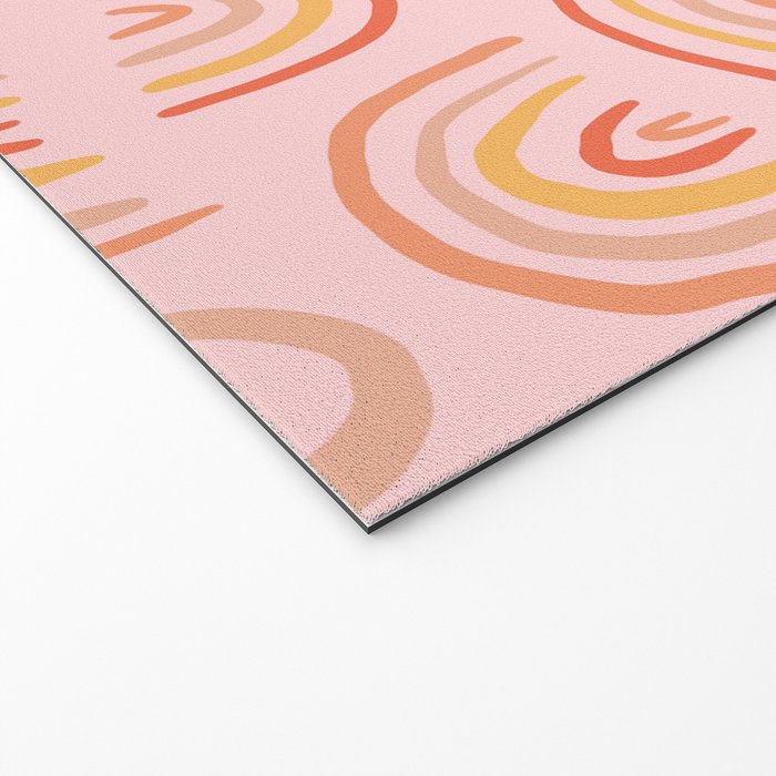 Rainbow Print Welcome Mat Gallery Image 2