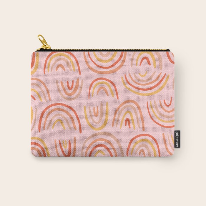 Rainbow Print Carry All Pouch Gallery Image 1