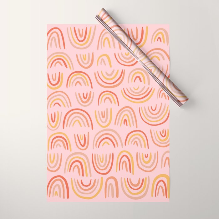 Rainbow Print Wrapping Paper Gallery Image 1