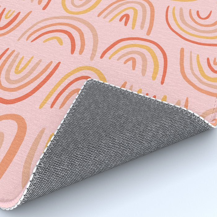 Rainbow Print Rug Gallery Image 4