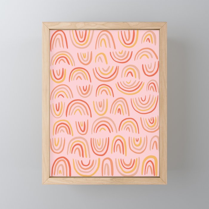 Rainbow Print Mini Art Print Gallery Image 1