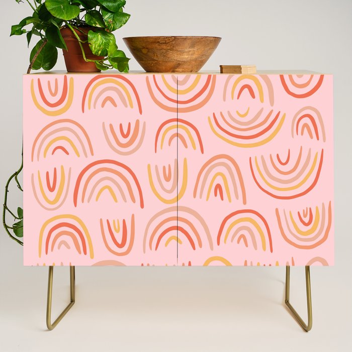 Rainbow Print Credenza Gallery Image 1