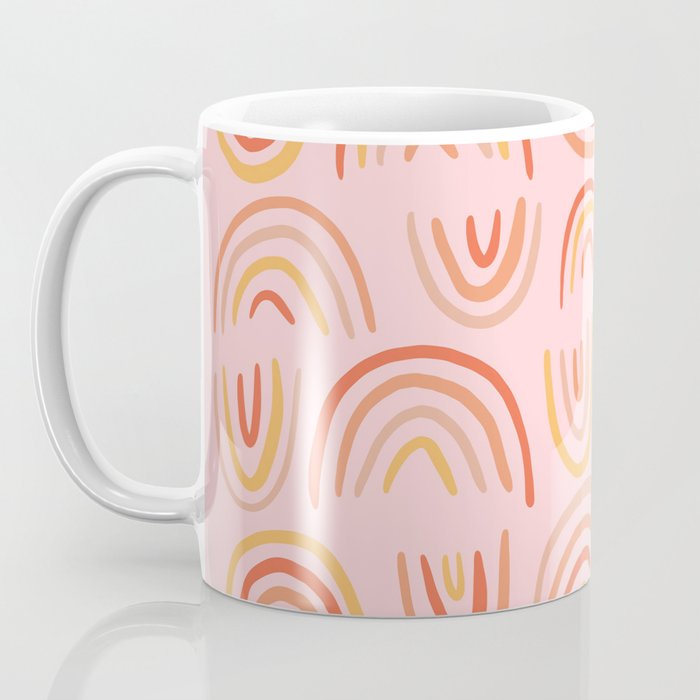 Rainbow Print Coffee Mug Gallery Image 3