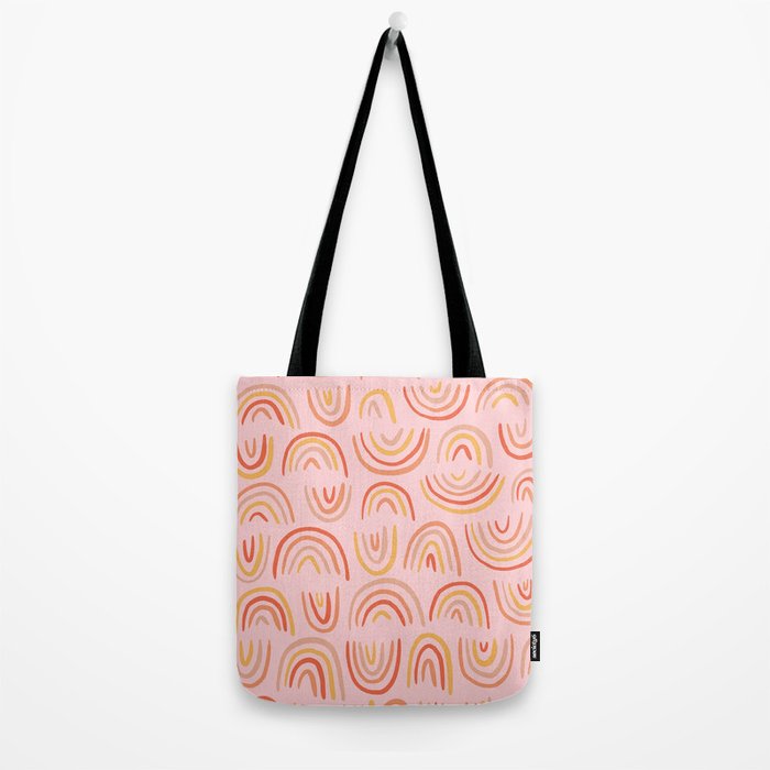 Rainbow Print Tote Bag Gallery Image 2