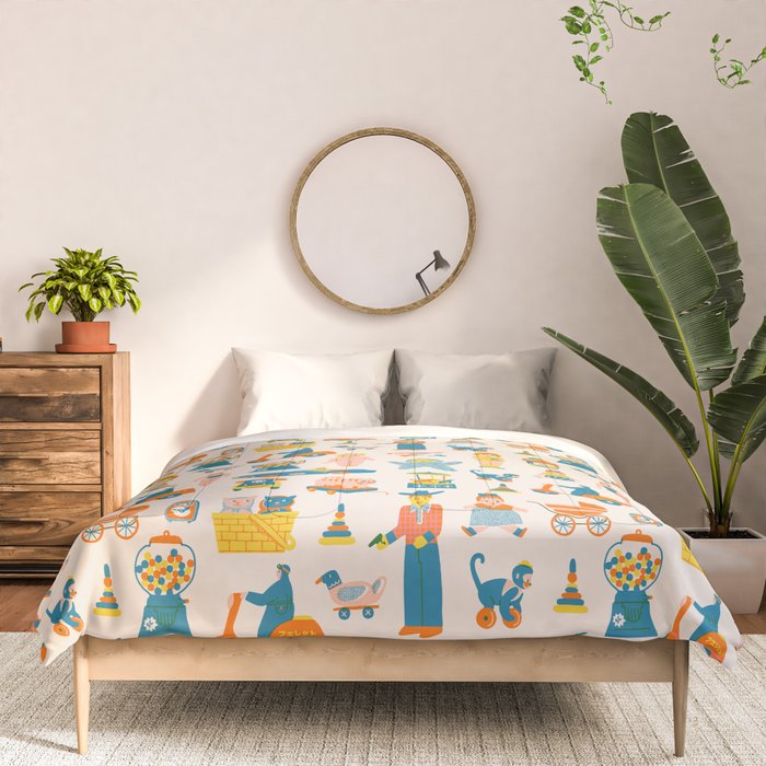 Vintage toy box Comforter Gallery Image 3
