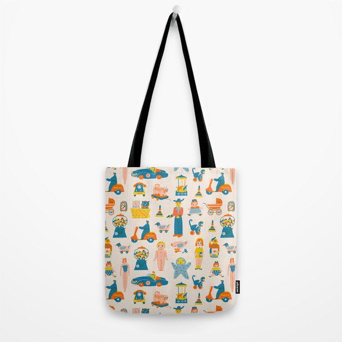 Vintage toy box Tote Bag Gallery Image 2