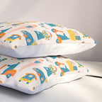 Vintage toy box Pillow Sham Gallery Image 3