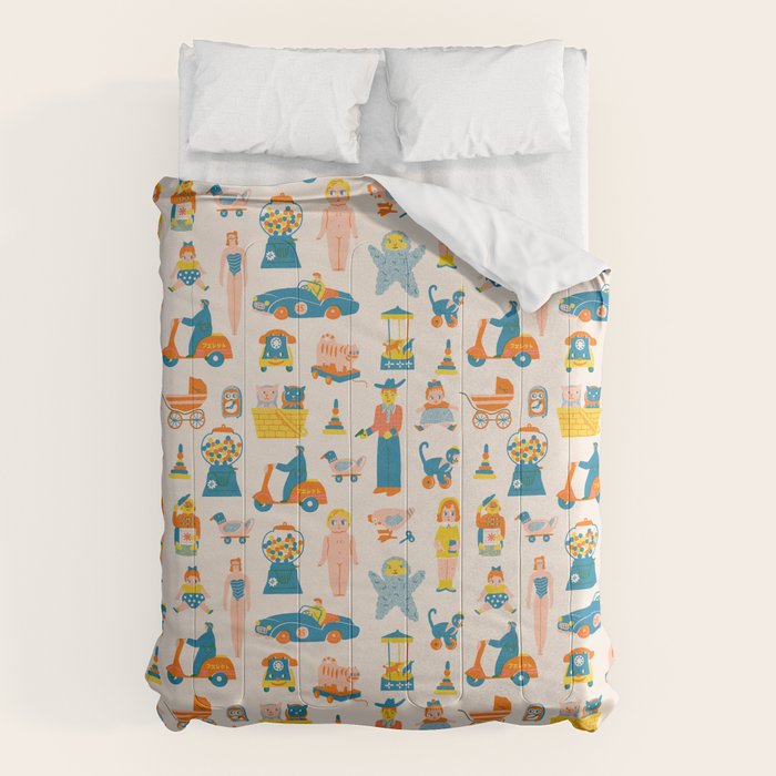 Vintage toy box Comforter Gallery Image 6