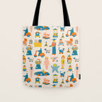 Vintage toy box Tote Bag Gallery Image 1