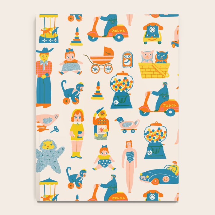 Vintage toy box Notebook Gallery Image 4