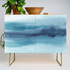 Abstract Landscape Painting Credenza Gallery Image 1