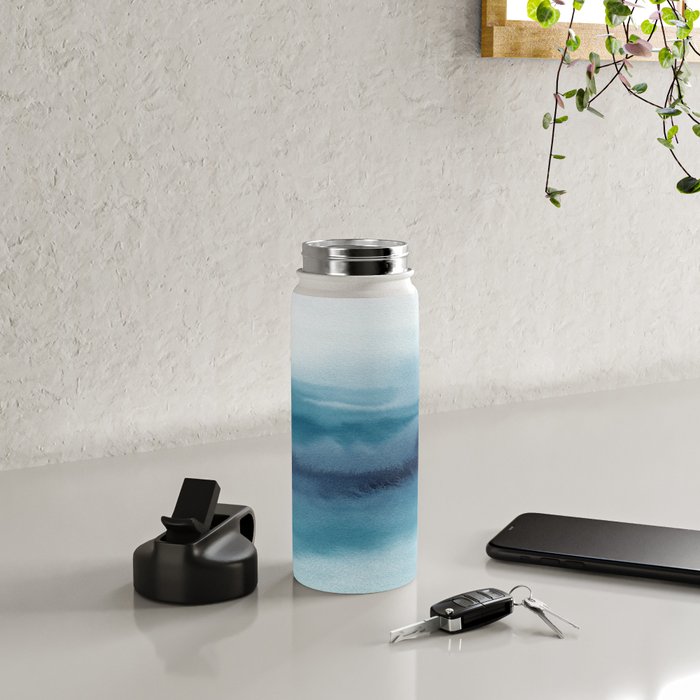Abstract Landscape Painting Water Bottle Gallery Image 4