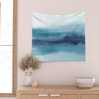 Abstract Landscape Painting Wall Tapestry Gallery Image 2