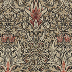 William Morris Vintage Snakeshead Charcoal Spice Pattern  Coffee Mug Gallery Image 2