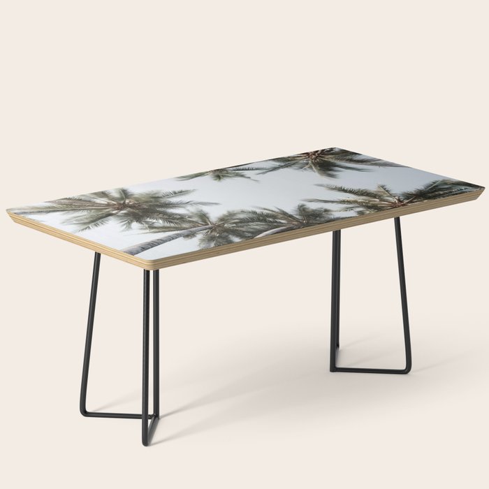 Palm Canopy - Minimal Tropical Wall Art Coffee Table Gallery Image 1