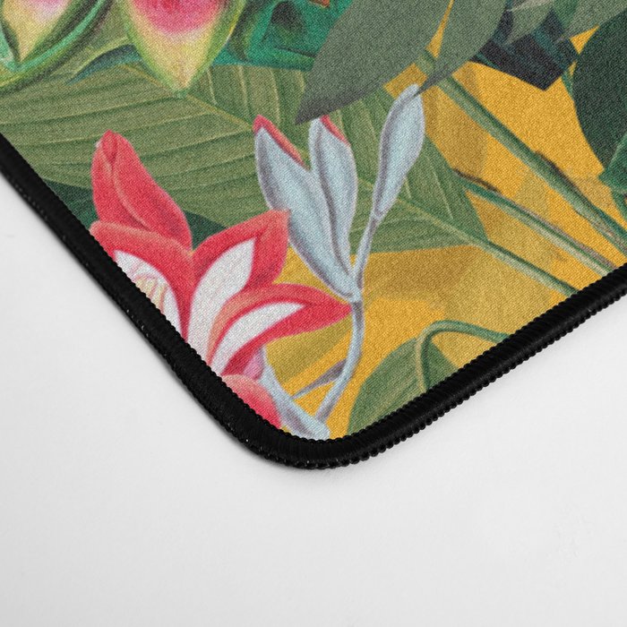 Vintage & Shabby Chic - Sunny Tropical Garden Blue Heron Desk Mat Gallery Image 4