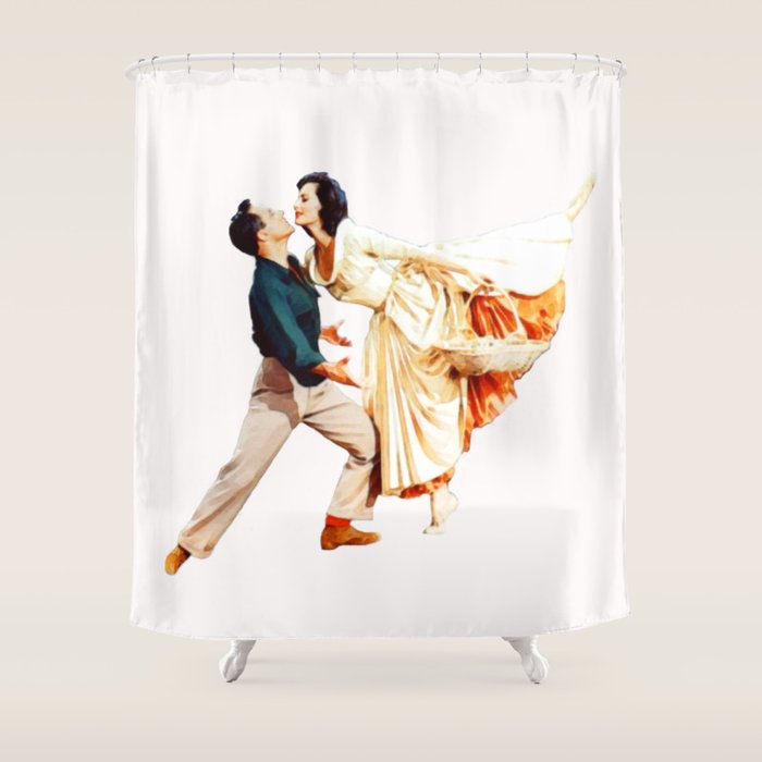 Gene Kelly and Cyd Charisse - Brigadoon Shower Curtain Gallery Image 1