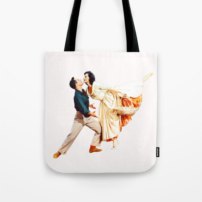 Gene Kelly and Cyd Charisse - Brigadoon Tote Bag Gallery Image 1