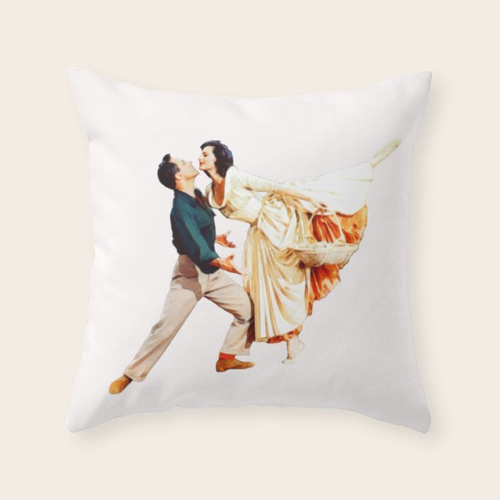 Gene Kelly and Cyd Charisse - Brigadoon Throw Pillow Gallery Image 6