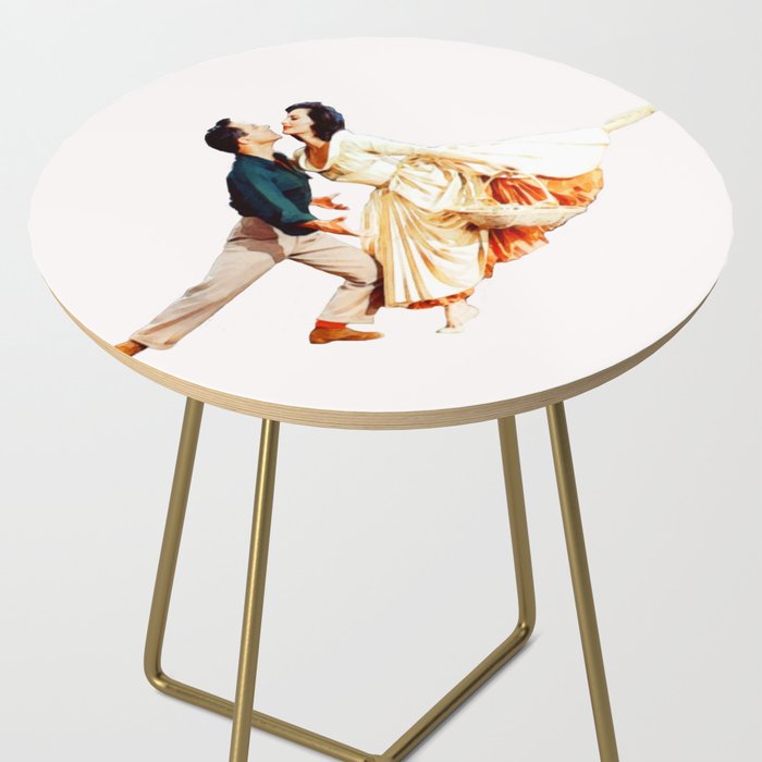 Gene Kelly and Cyd Charisse - Brigadoon Side Table Gallery Image 2