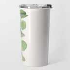 Watercolor Eucalyptus Branch Travel Mug Gallery Image 2