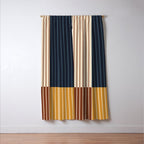 Color Block Line Abstract XIII Window Curtain Gallery Image 3