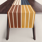 Color Block Line Abstract XIII Table Runner Gallery Image 1