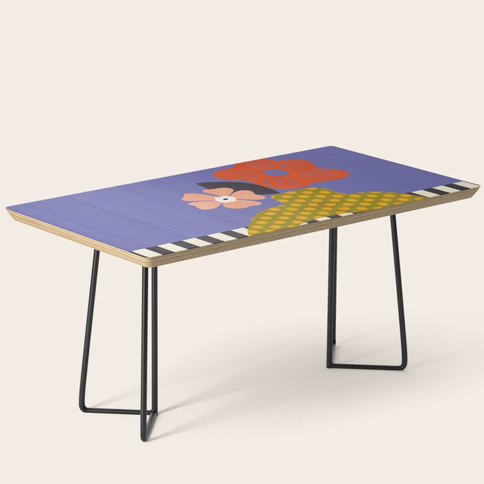 mid century modern bloom shapes Coffee Table Gallery Image 1